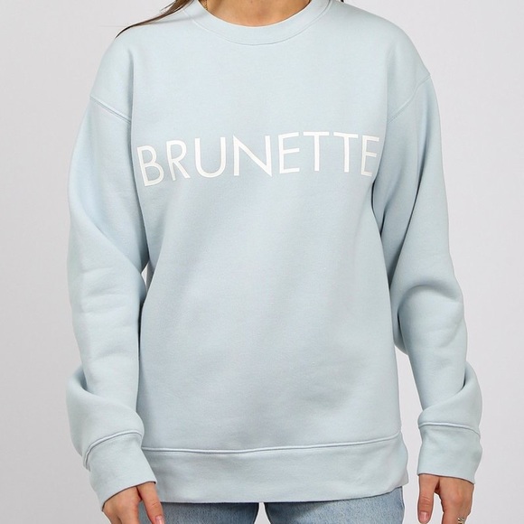 Brunette the Label JET BLACK sweatshirt - Picture 3 of 3
